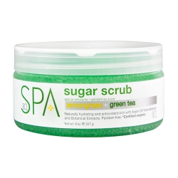 BCL SPA Sugar Scrub Trawa cytrynowa + Zielona Herbata 227g